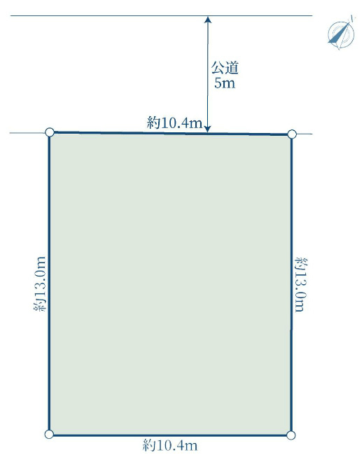 四谷6丁目地形図