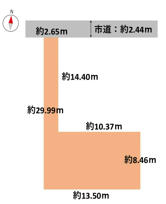 府中市若松町1丁目g-22310地形図