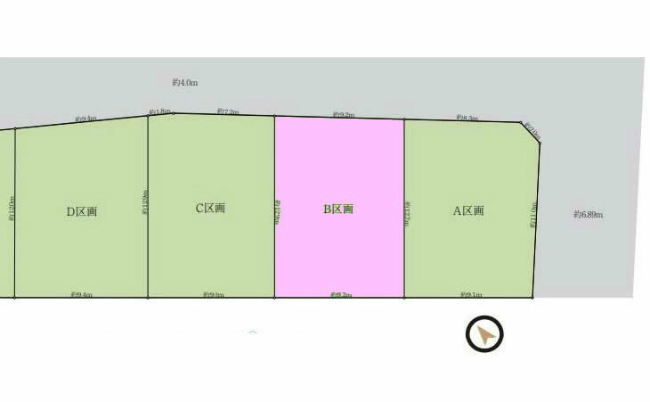 府中市西府町5丁目g-22381地形図