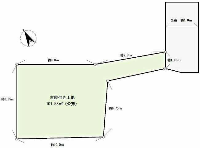 府中市南町1丁目g-22421地形図
