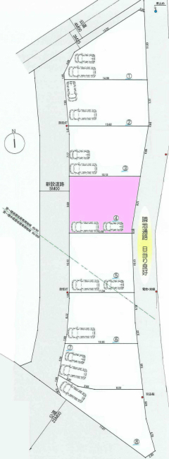 府中市四谷5丁目g-22437地形図