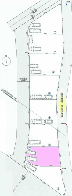 府中市四谷5丁目g-22440地形図