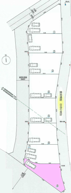 府中市四谷5丁目g-22441地形図