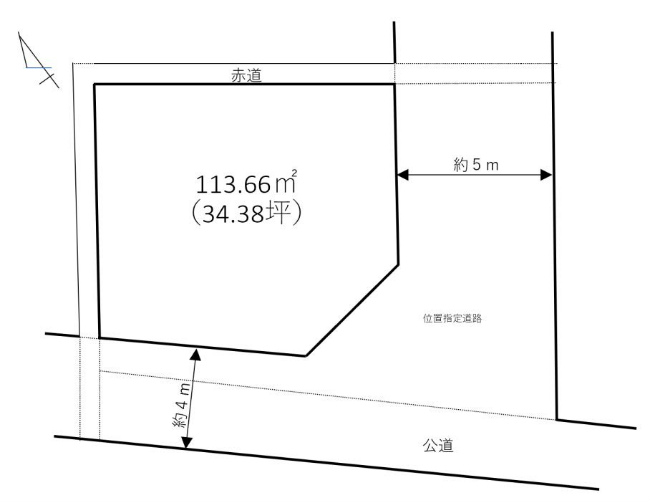 府中市白糸台2丁目g-22488地形図