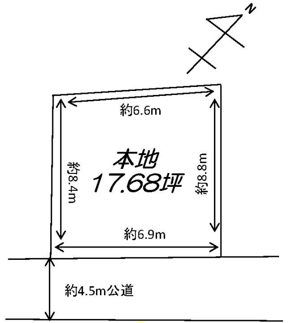 府中市多磨町１丁目g-22511地形図