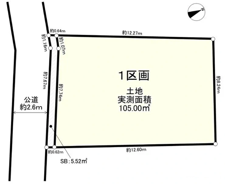 府中市清水が丘2丁目 売地（東府中駅・G-23472）の地形図