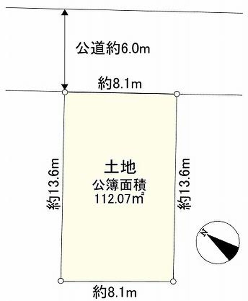 府中市押立町5丁目 売地（飛田給駅・G-23584）の地形図