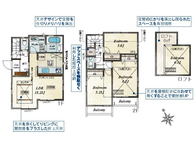 天神町2丁目新築間取り