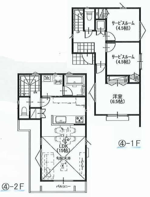 白糸台6丁目新築間取り