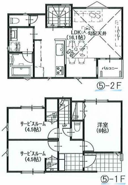 白糸台6丁目新築間取り