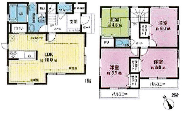 四谷4丁目中古間取り
