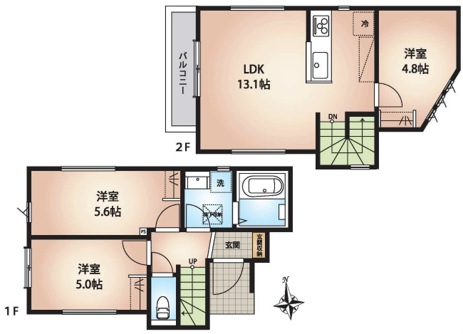 日新町5丁目新築間取り
