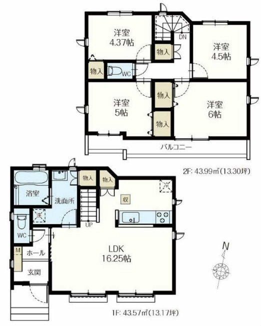 日新町5丁目新築間取り