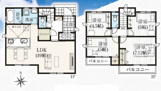 是政2丁目新築間取り