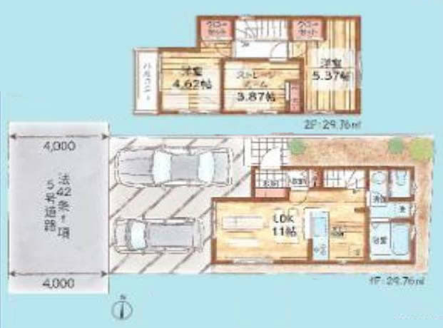 若松町2丁目新築間取り