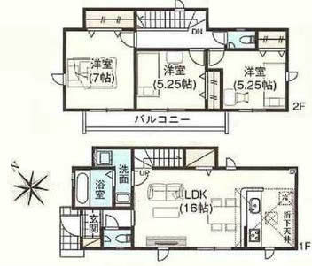 南町1丁目新築間取り