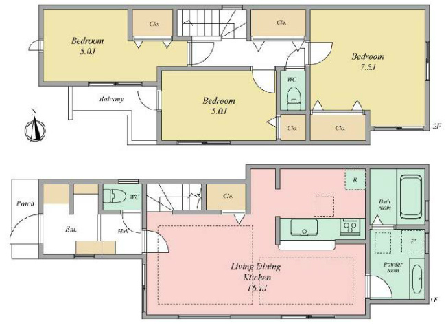 若松町3丁目新築間取り