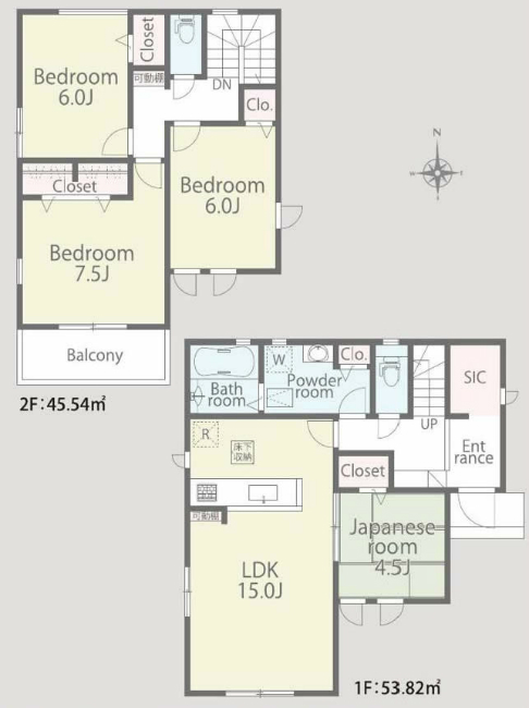 四谷2丁目新築間取り