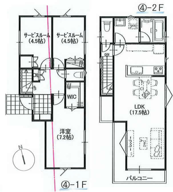 白糸台4丁目新築間取り