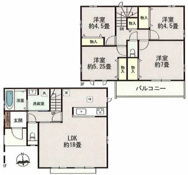 日新町3丁目新築間取り