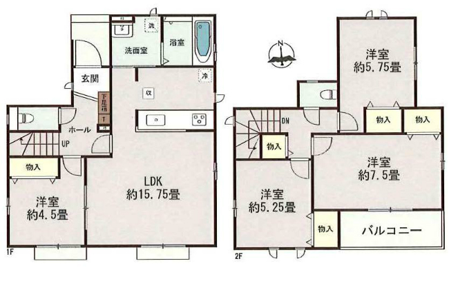 日新町3丁目新築間取り
