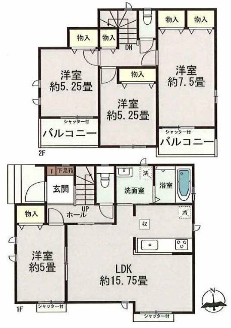 日新町3丁目新築間取り