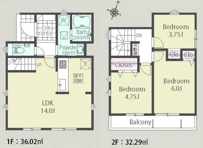 浅間町4丁目新築間取り