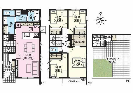 押立町2丁目新築間取り