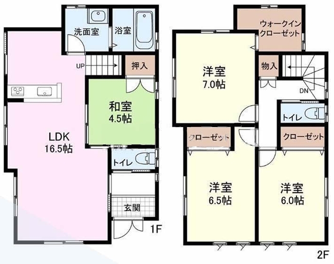新町2丁目中古間取り
