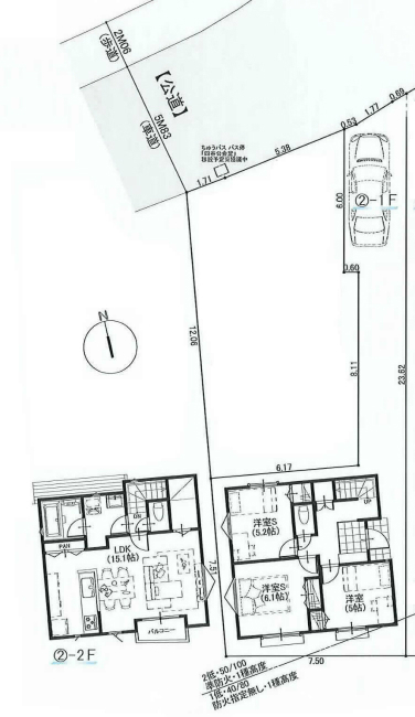 府中市四谷２丁目新築h-46339間取り