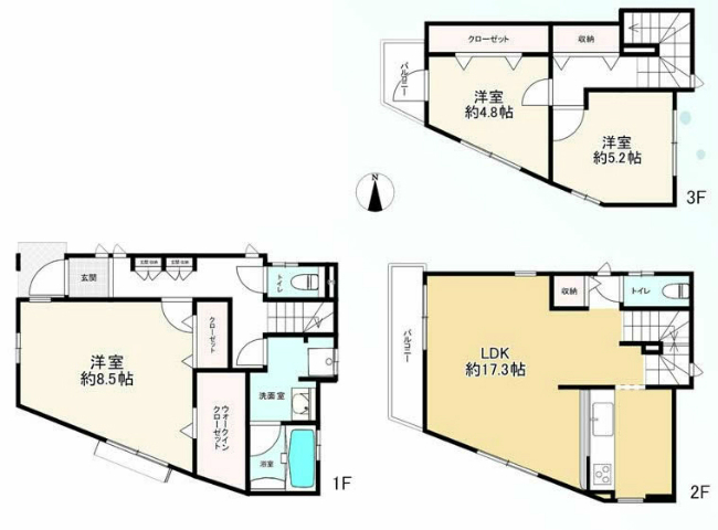 府中市寿町2丁目中古h-46342間取り