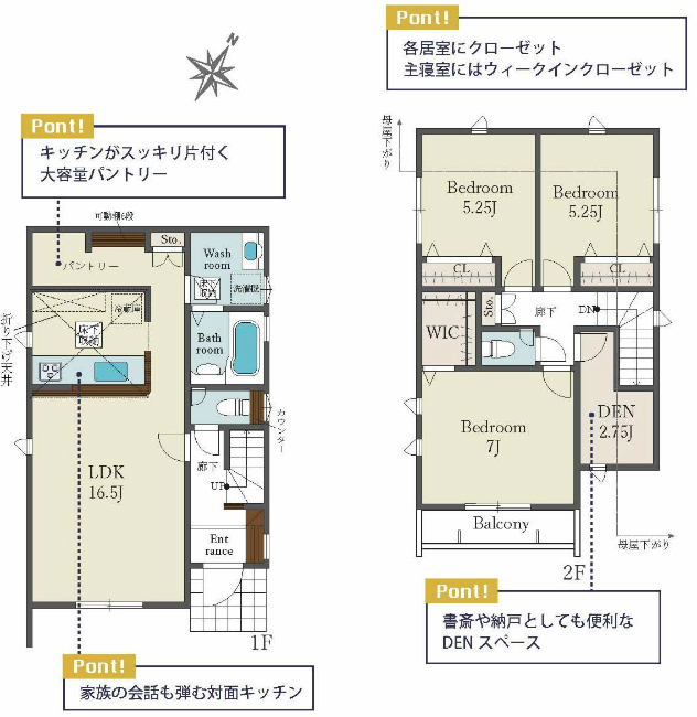 府中市日新町4丁目新築h-46368間取り