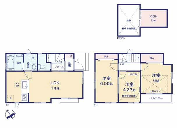 府中市白糸台６丁目新築h-46432間取り