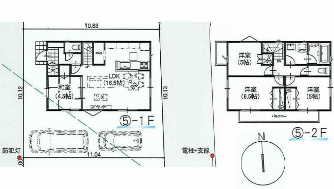 府中市四谷5丁目新築h-46454間取り