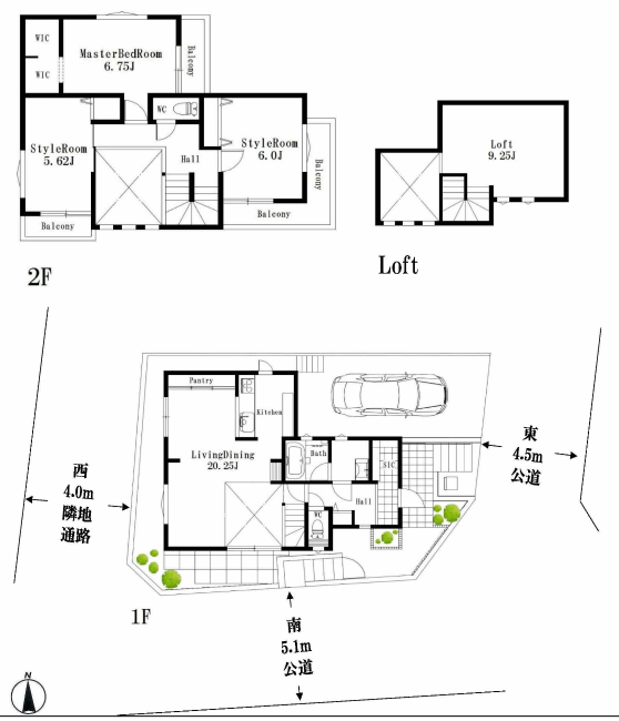 府中市白糸台4丁目新築h-46463間取り