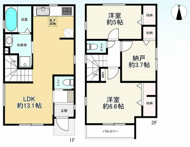 府中市本宿町4丁目新築h-46481間取り