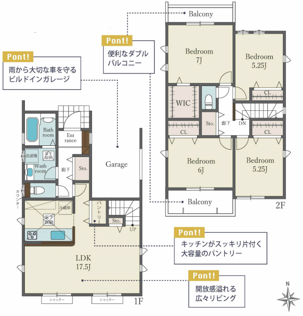 府中市日新町2丁目新築h-46610間取り