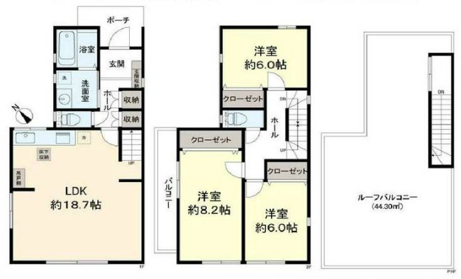 府中市押立町1丁目中古h-46621間取り