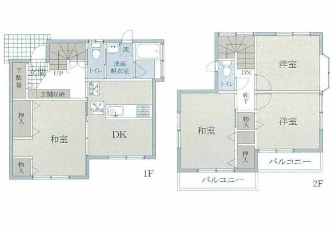 府中市押立町5丁目中古h-46623間取り