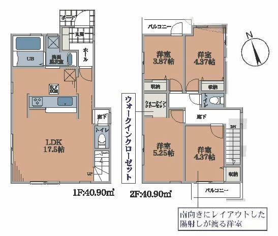 府中市住吉町2丁目新築h-46626間取り