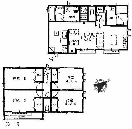 府中市四谷3丁目中古h-47458間取り