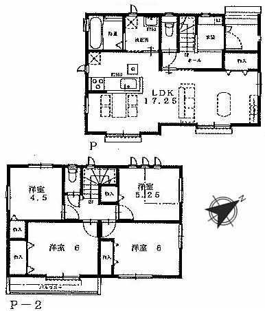 府中市四谷3丁目中古h-47459間取り