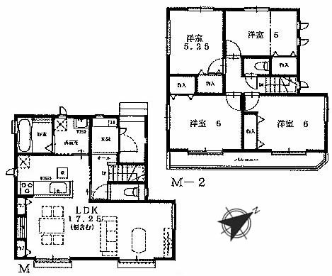 府中市四谷3丁目中古h-47462間取り