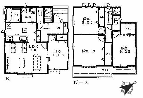 府中市四谷3丁目中古h-47464間取り