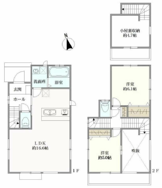 府中市晴見町3丁目新築h-47472間取り