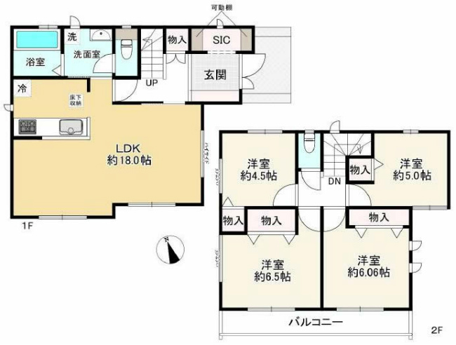 府中市朝日町2丁目新築h-47496間取り