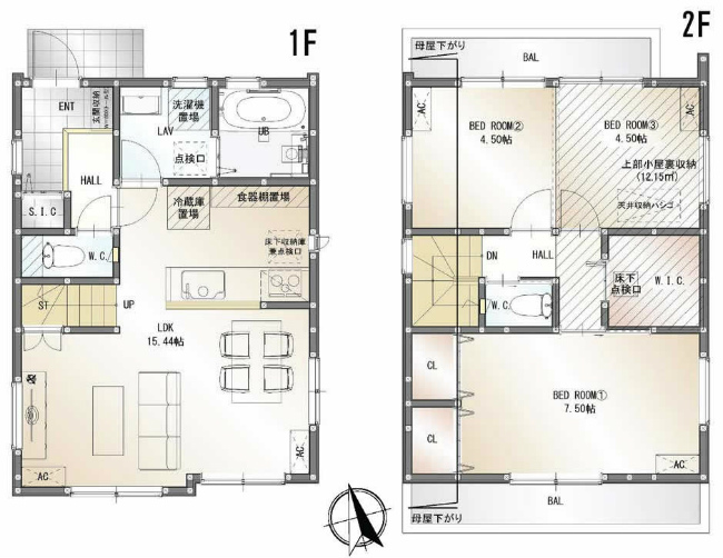 府中市小柳町2丁目新築h-47519間取り