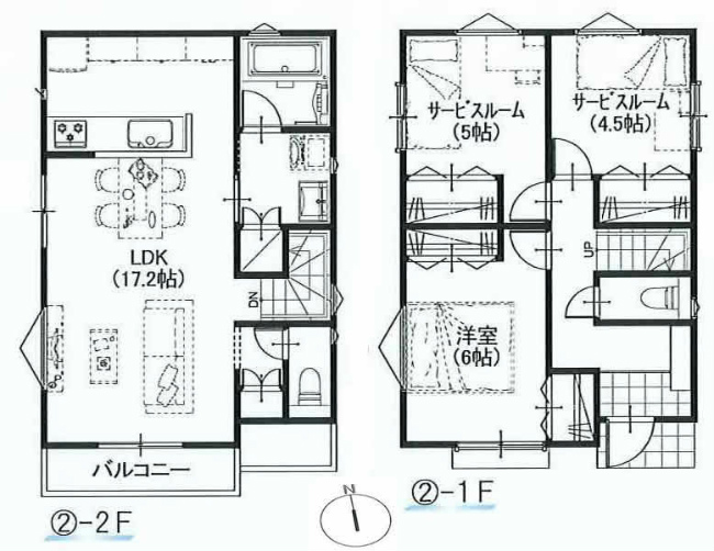 府中市若松町3丁目新築h-47557間取り