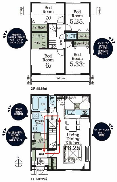 府中市西府町3丁目新築h-47571間取り