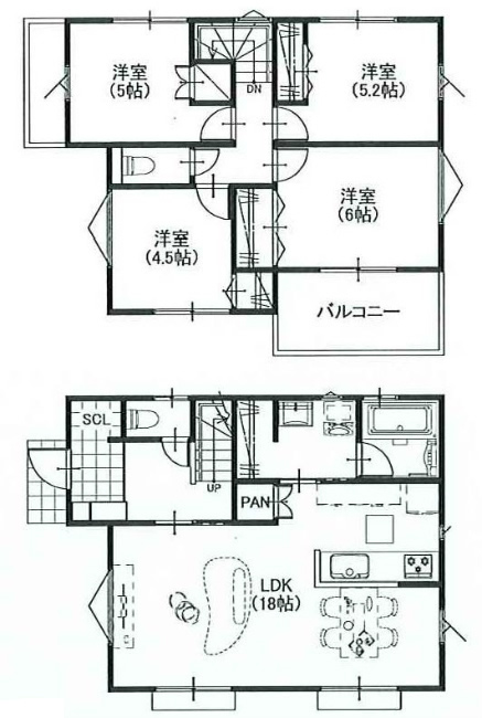府中市白糸台1丁目中古h-47574間取り